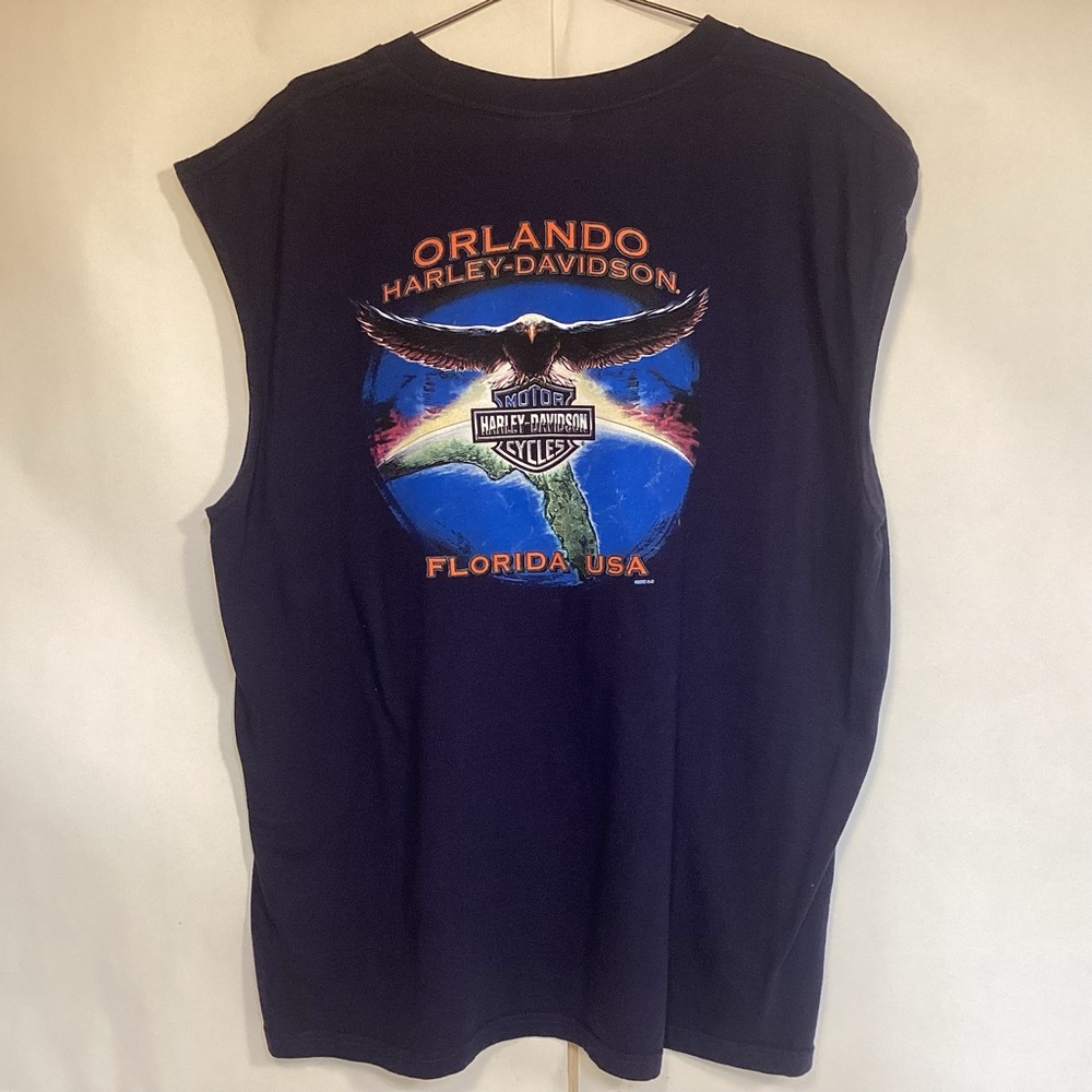 Harley-Davidson Men’s Sleeveless Tee from Orlando Florida size XL